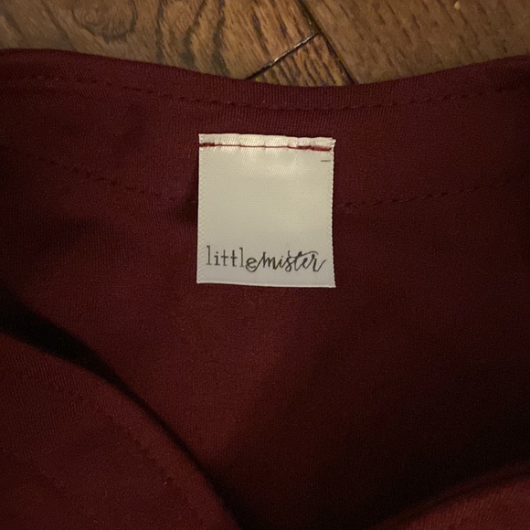 Little Mister button cardigan. Made in USA - Picture 2 of 3
